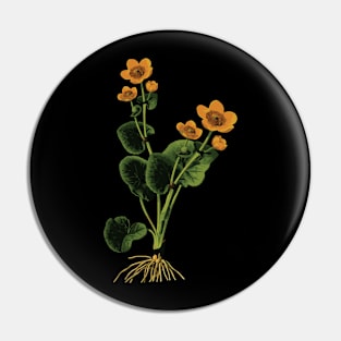 Colorful flowers and leaves Pin