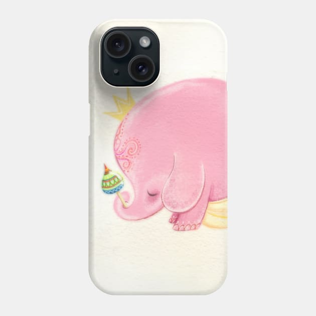 Girl Elephant Phone Case by Alina Chau