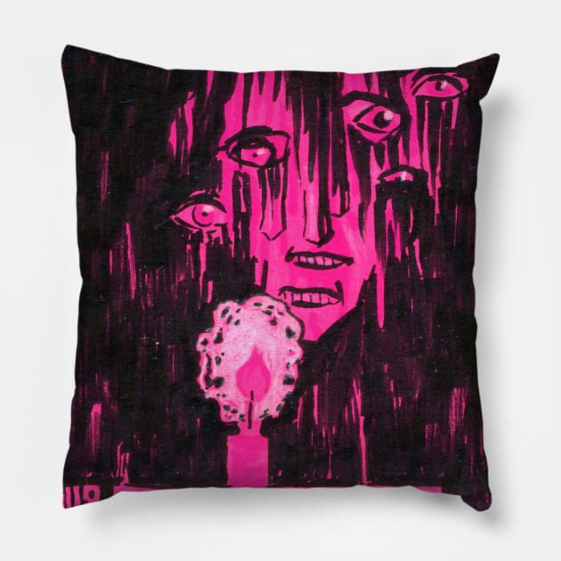 Bloody Mary Pillow by washburnillustration