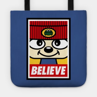 Believe (Parappa Blue) Tote