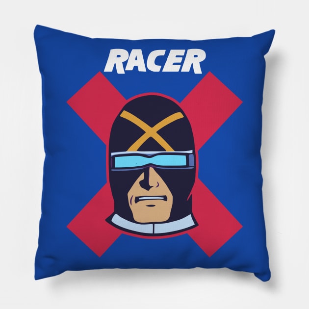 Racer X Pillow by darklordpug