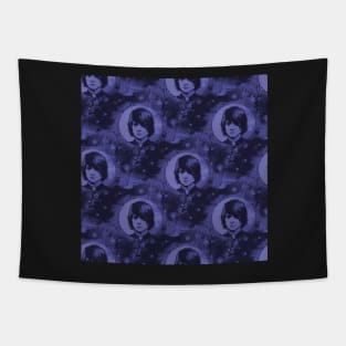 Emo Indigo Tapestry