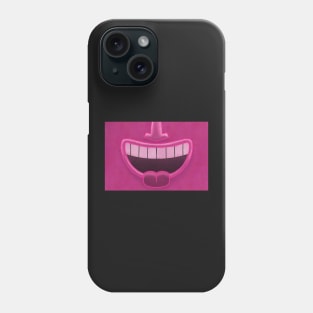 Pink Tiki Smile Mask! Phone Case