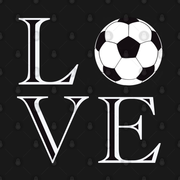 Soccer Love for the game of futbol aka soccer by BrederWorks