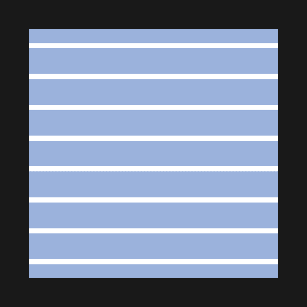 Narrow sky blue and white stripes 4 by bettyretro