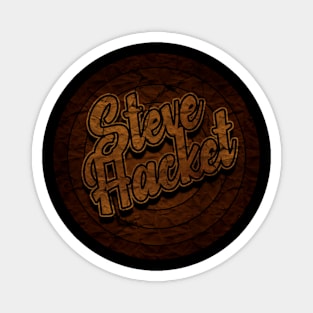 Circle Retro Steve Hacket Magnet