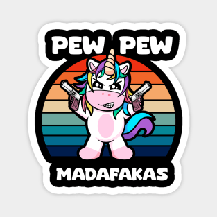 Magical Pew-Pew: Unleashing Unicorn Firepower Magnet