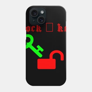 Lock And Key Phone Case