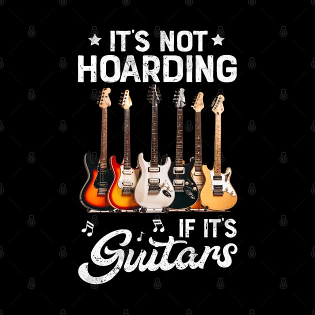 Musical Mindset: It's Not Hoarding If It's Guitars Anatomy Graphic Tee by HOuseColorFULL