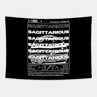 Sagittarius zodiac sign Tapestry