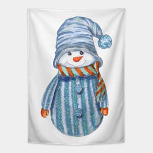 Snowman Tapestry