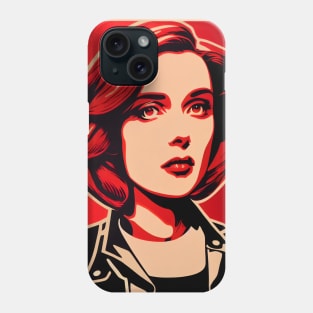 Scully poster Phone Case