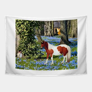 Unicorn Garden Tapestry