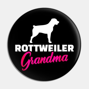 Rottweiler Grandma Pin