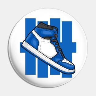 AJ 1 High UNV Blue Sneaker Pin