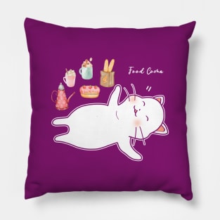 Food Coma Pillow