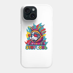 Stay cool dog Phone Case