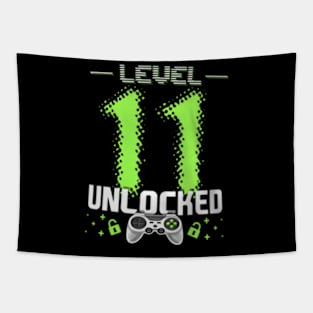 Level 11 Video 11th Birthday Tapestry