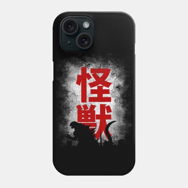 Dirty wall - Kaiju Phone Case by Bomdesignz