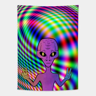 I WANT To Believe Aliens Exist Tapestry