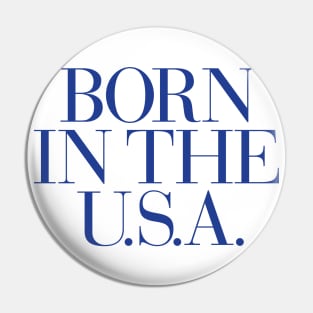 Born in the USA Pin