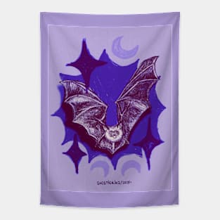 batsy batsy | lavender sky version Tapestry