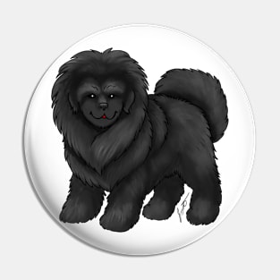 Dog - Tibetan Mastiff - Black Pin