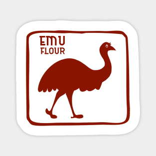 Emu Dingo Flour Australia Souvenir Magnet