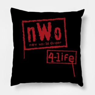 nWo 4-Life Red Pillow