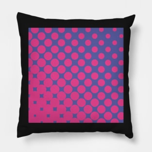 Dotty Halftone Pattern Pillow