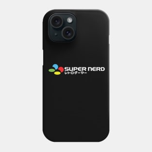 Super Nerd (White) Phone Case