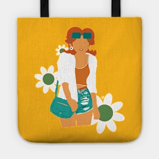 Spring Daisies Tote