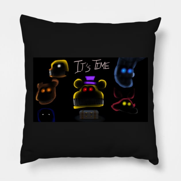 FNaF Final Chapter: It's Time Pillow by En.ReSourcer