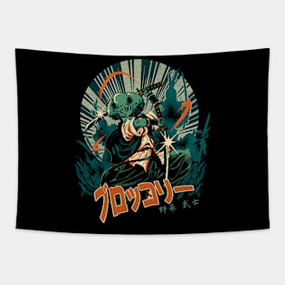 Vegetable Samurai Tapestry