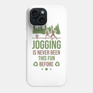 Plog Tshirt - Jogging Plogging To Clean Nature Fitness Phone Case