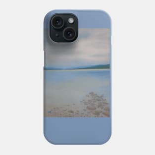 Loch Rannoch, near Pitlochry in Perth & Kinross, Scotland - oil painting Phone Case