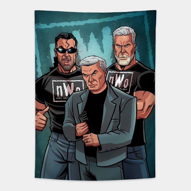 Scott Hall Razor Ramon Swagger Tapestry by jojoerashop