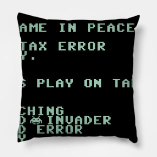 BASIC INVADER Pillow