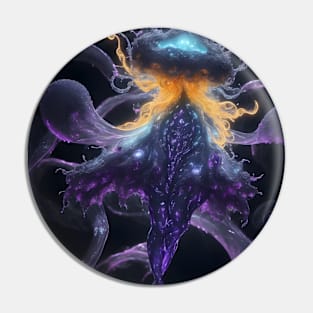 Luminescent Ballet: Ethereal Amoeba Pin