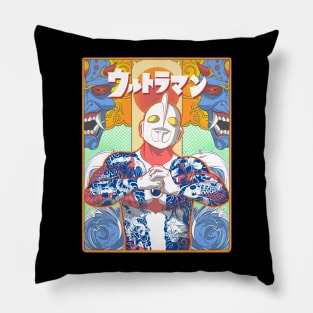 Ultraman tattoo Pillow