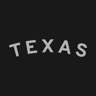 Texas Typography T-Shirt