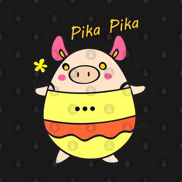 pika pika PIG by TrendsCollection