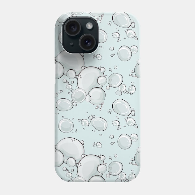 Bubbles Phone Case by Milatoo