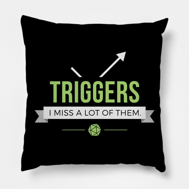 Magic the Gathering - Triggers Pillow by epicupgrades