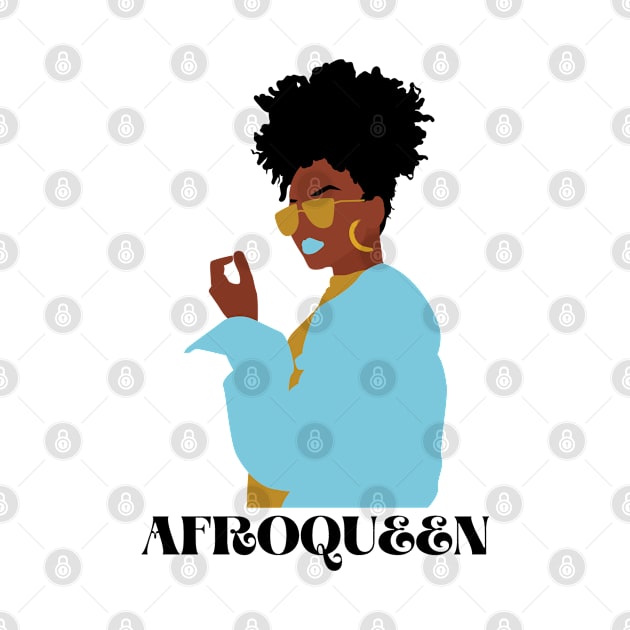 Afroqueen, Afro american by DAHLIATTE