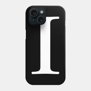 Roman Numeral 1 I Phone Case