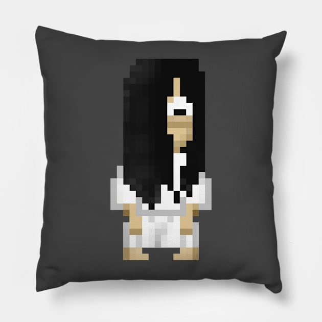 VHS Haunt Pillow by badpun