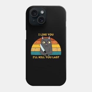 Spooky Lockdown Cat Phone Case