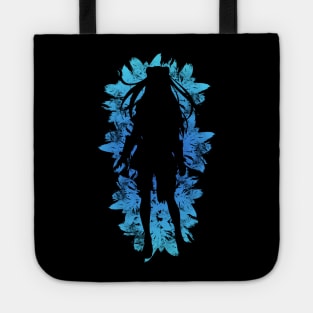 Shield - Blue Flowers style Tote