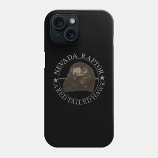 Nevada Raptor, A Red Tailed Hawk Version 3.0 Phone Case